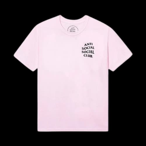 Anti Social Social Club Mind Games Tee 'Pink'