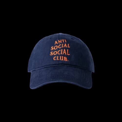 Anti Social Social Club XL Mind Games Cap 'Navy'