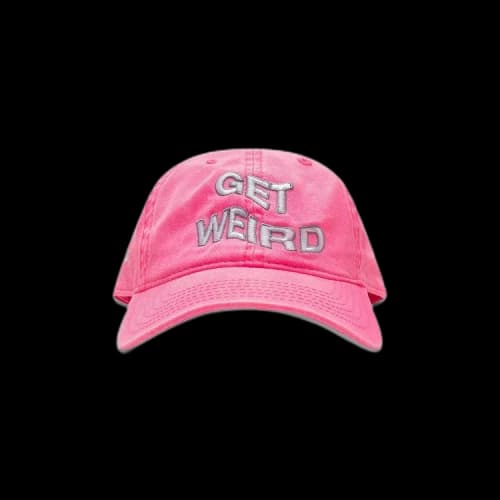 Anti Social Social Club Get Weird Cap 'Pink'