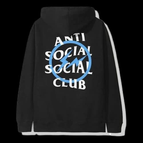 Anti Social Social Club ASSC x FRAGMENT Collaboration Unisex Black/Blue