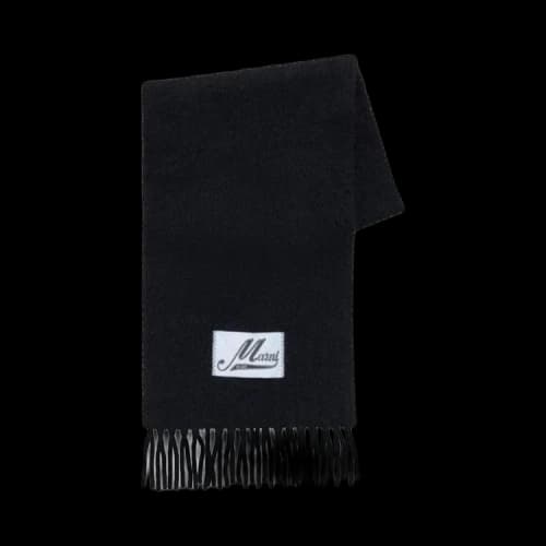 Marni Brushed Alpaca Scarf 'Black'