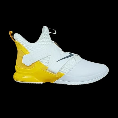 Nike LeBron Soldier 12 TB 'White Varsity Maize'
