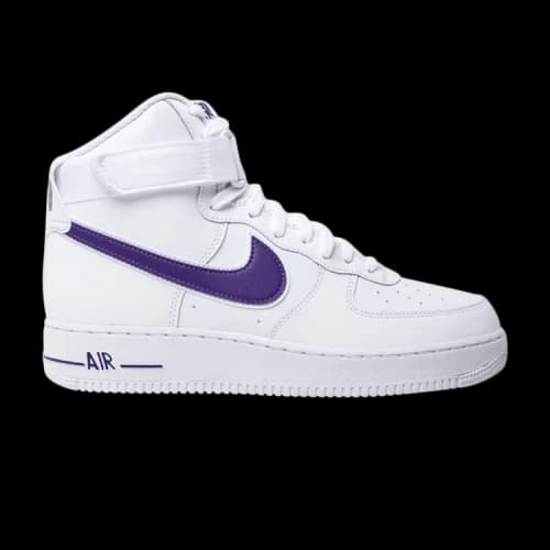 Nike Air Force 1 High White Purple
