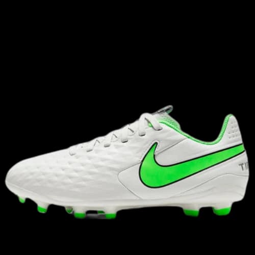 (GS) Nike JR Tiempo Legend 8 Academy FGMG 'White Green'