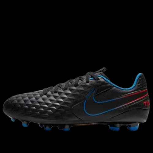 (GS) Nike JR Tiempo Legend 8 Academy FGMG 'Black Blue Red'