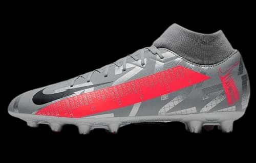 Nike Mercurial Superfly 7 Academy HG 'Metallic Bomber Grey Red'