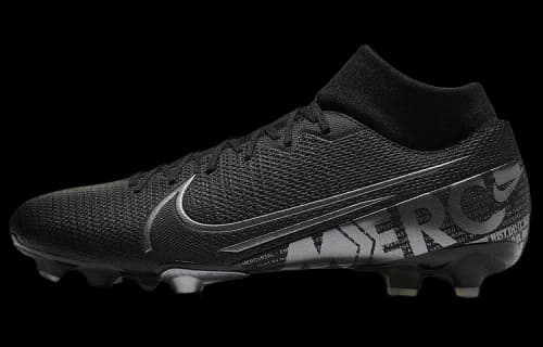 Nike Mercurial Superfly 7 Academy FG/MG 'Black Grey'