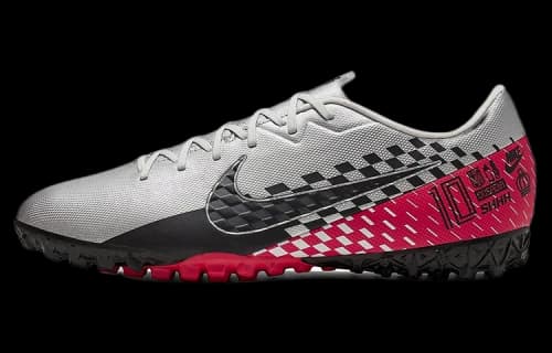 Nike Mercurial Vapor 13 13 Academy NJR TF 'Silver Red Black'