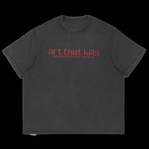 Gallery Dept. ATK Rev French Logo Tee 'Faded Black'