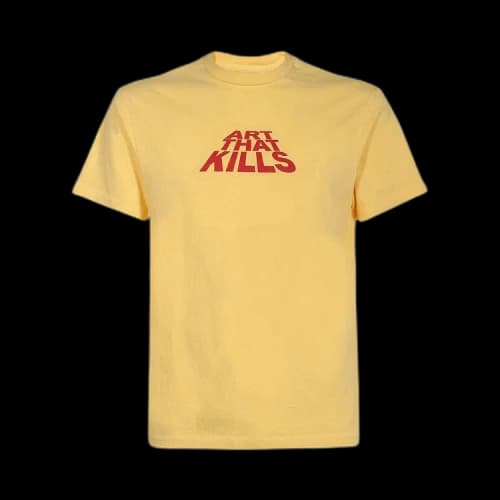 Gallery Dept. Atk Stack Logo Tee 'Yellow'