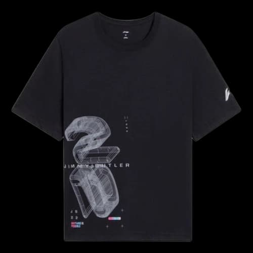Li-Ning Jimmy Butler Fast Dry Basketball T-shirt 'Black'