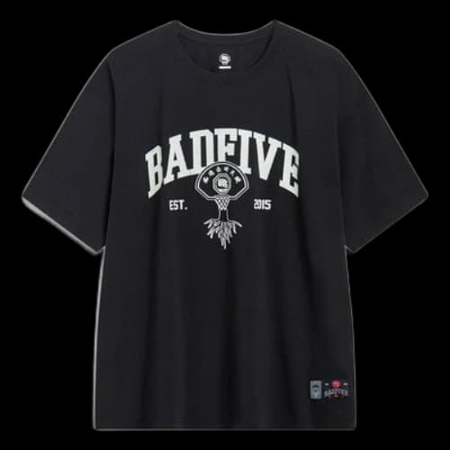 Li-Ning BadFive Short Sleeve T-shirt 'Black'