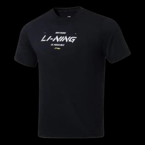 Li-Ning Logo Training T-shirt 'Black'