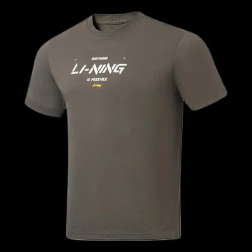 Li-Ning Logo Training T-shirt 'Khaki Green'