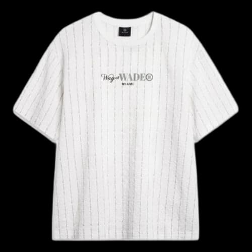 Li-Ning Way Of Wade Striped Graphic T-shirt 'White'