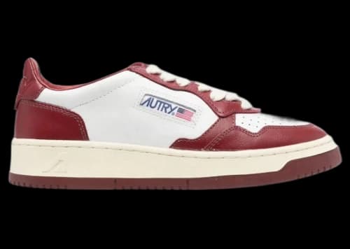 Autry Medalist Leather Low White Syrah (Women's)