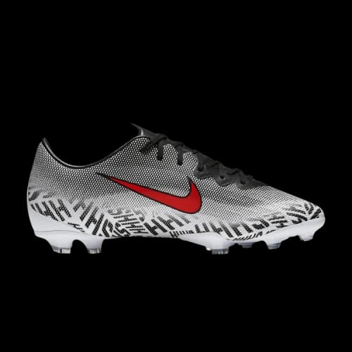 Nike Vapor 12 Elite Njr FG White Challenge Red Black (GS)