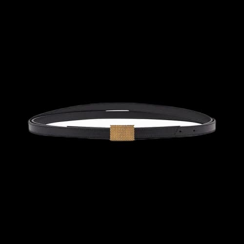 Lanvin Concerto Double Row Belt 'Black'
