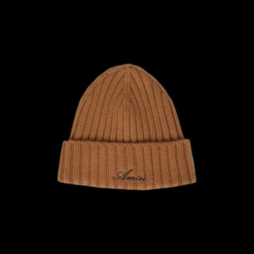 Amiri Script Beanie 'Vicuna'