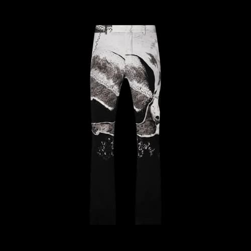 Amiri Big Skull Flare Pants 'Black'