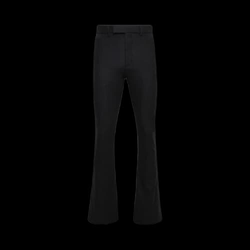 Amiri Wool Flannel Flare Pants 'Black'