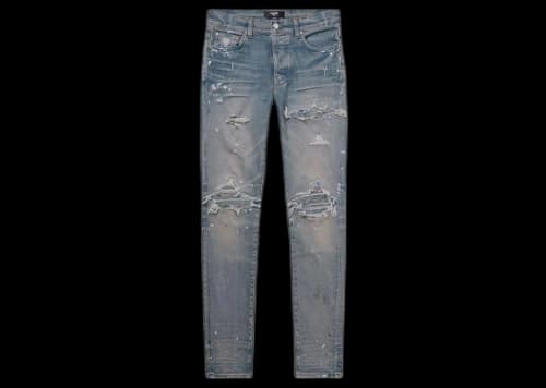 AMIRI Flannel MX1 Jeans Clay Indigo