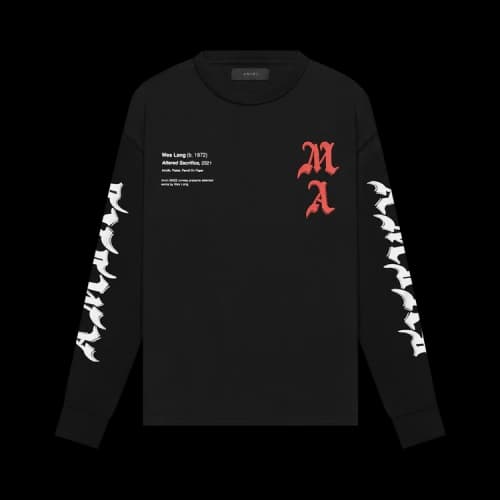 Amiri x Wes Lang Solar Kings Long-Sleeve Tee 'Alabaster'