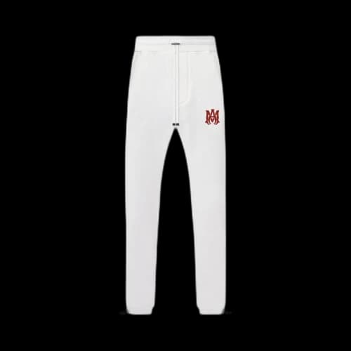 Amiri MA Logo Sweatpant 'White/Red'