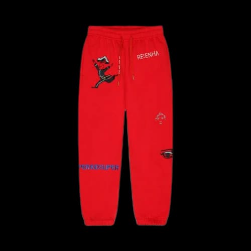 KidSuper Super Sweatpants 'Red'