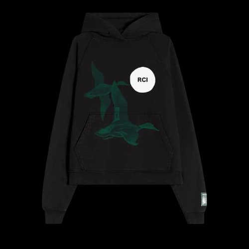 Reese Cooper Flying Ducks Hooded Sweatshirt 'Black'