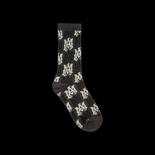 Amiri Wavy MA Sock 'Black'
