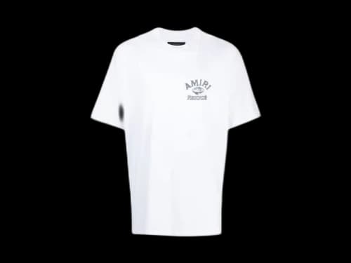 AMIRI Global Records Tee White