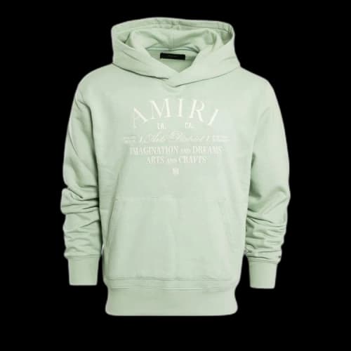 Amiri Arts District Hoodie 'Frosty Green'