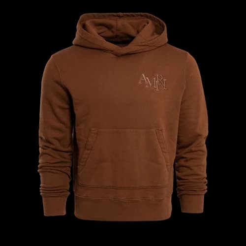 Amiri Staggered Hoodie 'Potting Soil'