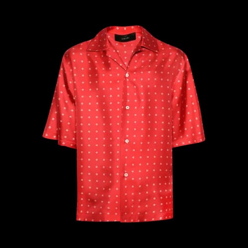 Amiri Mix And Match MA Short-Sleeve Shirt 'Red'