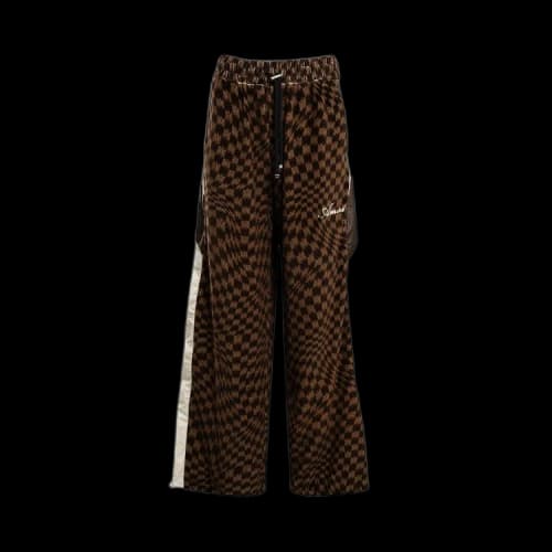 Amiri Wide Leg Retro Track Pant 'Brown/Multicolor'