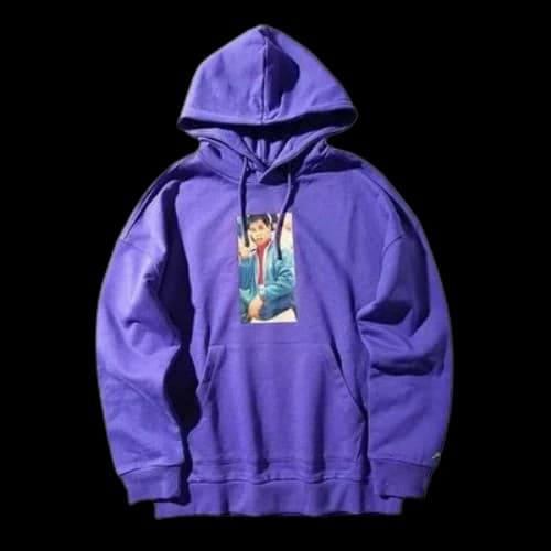 Li-Ning Character Casual Hoodie 'Purple'