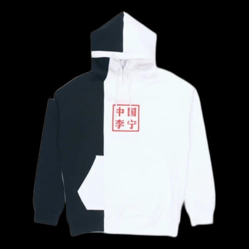 Li-Ning Paris Fashion Week Hoodie 'White Black'