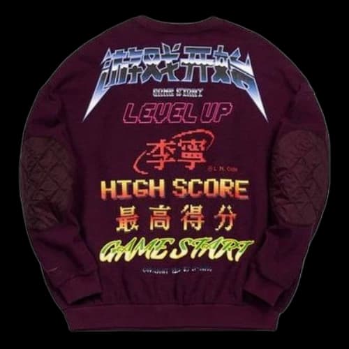 Li-Ning Paris fashion week Loose Pullover 'Purple'