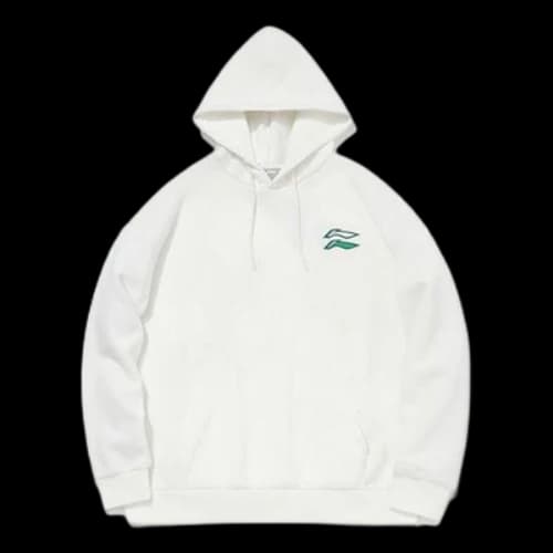Li-Ning Sports Fashion Series Loose Pullover Hoodie 'White'