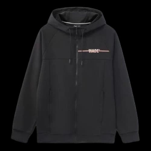 Li-Ning Way Of Wade Logo Full Zip Hooded Jacket 'Black'