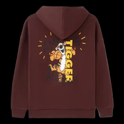 Li-Ning x Disney Crossover Series Casual Loose Pullover 'Burnt Brown'