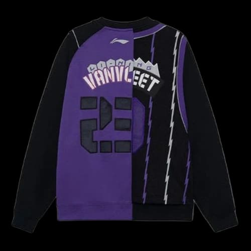 Li-Ning Fred VanVleet Logo Pullover 'Black Purple'