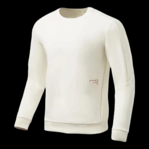 Li-Ning Lifestyle Cotton Crewneck Pullover 'White'