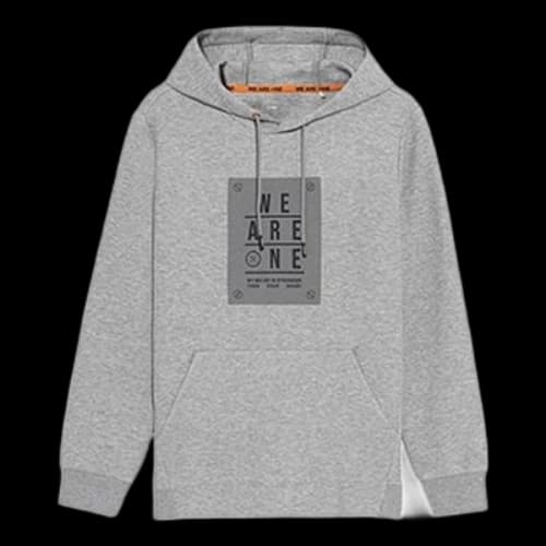Li-Ning Wade Series Alphabet Printing Pullover Hoodie 'Grey'