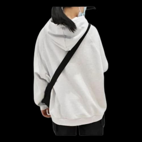 Li-Ning Vital Series Logo Embroidered Loose Hoodie 'Grey'