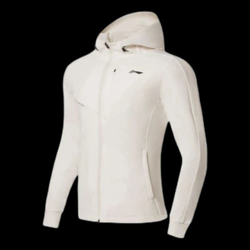 Li-Ning Training Logo Printing Jacket 'Cream White'