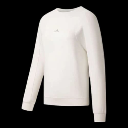Li-Ning Classique Crewneck Sweatshirt 'White' (Women's)