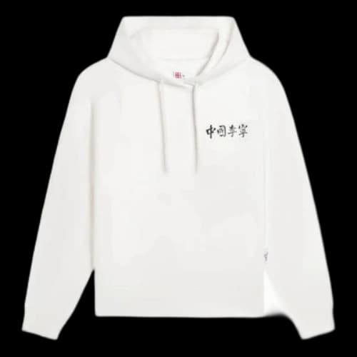 Li-Ning Small Logo Hoodie 'White' (Women's)