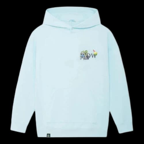 Li-Ning Way Of Wade Art Graphic Hoodie 'Light Blue'
